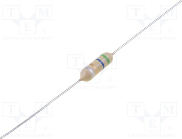 TNE 1x Drossel: THT 1,6A 5,6uH 74m Ø4,06x12,7mm 10% 5300-10-RC drosseln _1GH_5300-10-RC