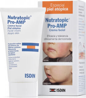 Isdin Nutratopic Pro Amp Gesichtscreme Atopische Haut 50ml