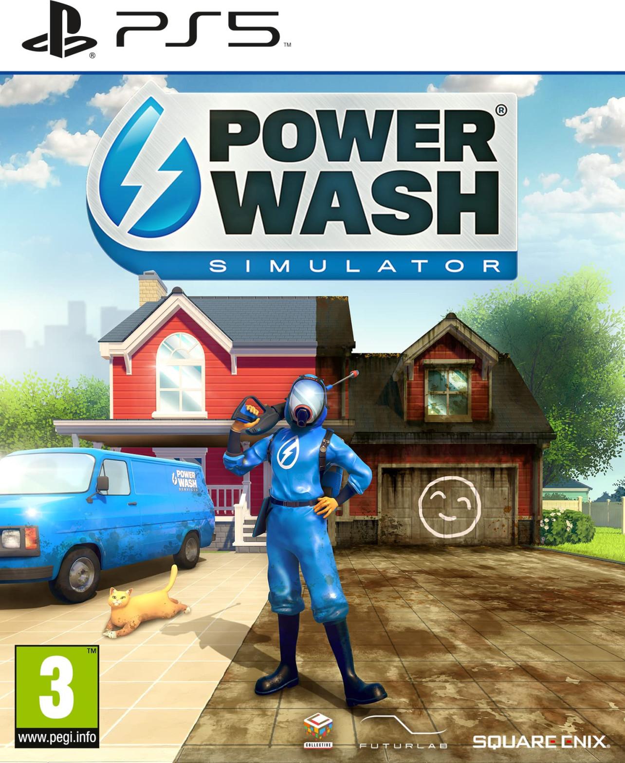 SquareEnix Square Enix Powerwash Simulator PS5 - Hochdruckreinigungssimulation Videospiel