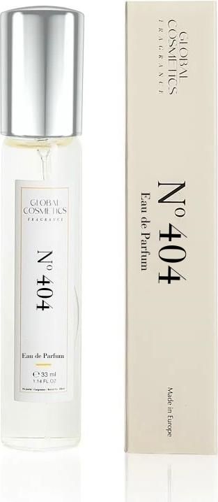 G.R Global Cosmetics Ltd Damen Eau de Parfum 404 Classic, 33ml – mit blumig-fruchtiger Kopfnote und holzigem Basisakkord