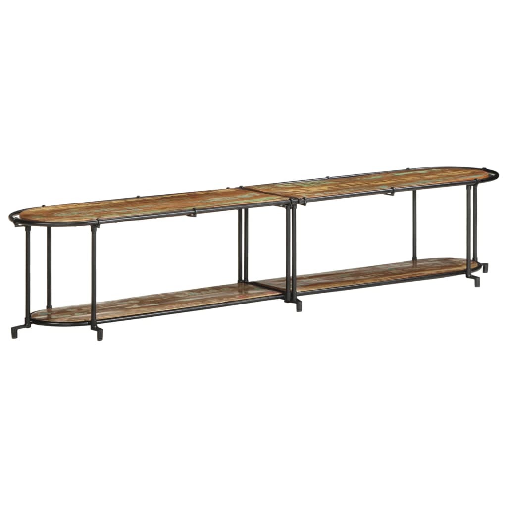vidaXL TV-Regal 200x42x40 cm Altholz Massiv 4013496