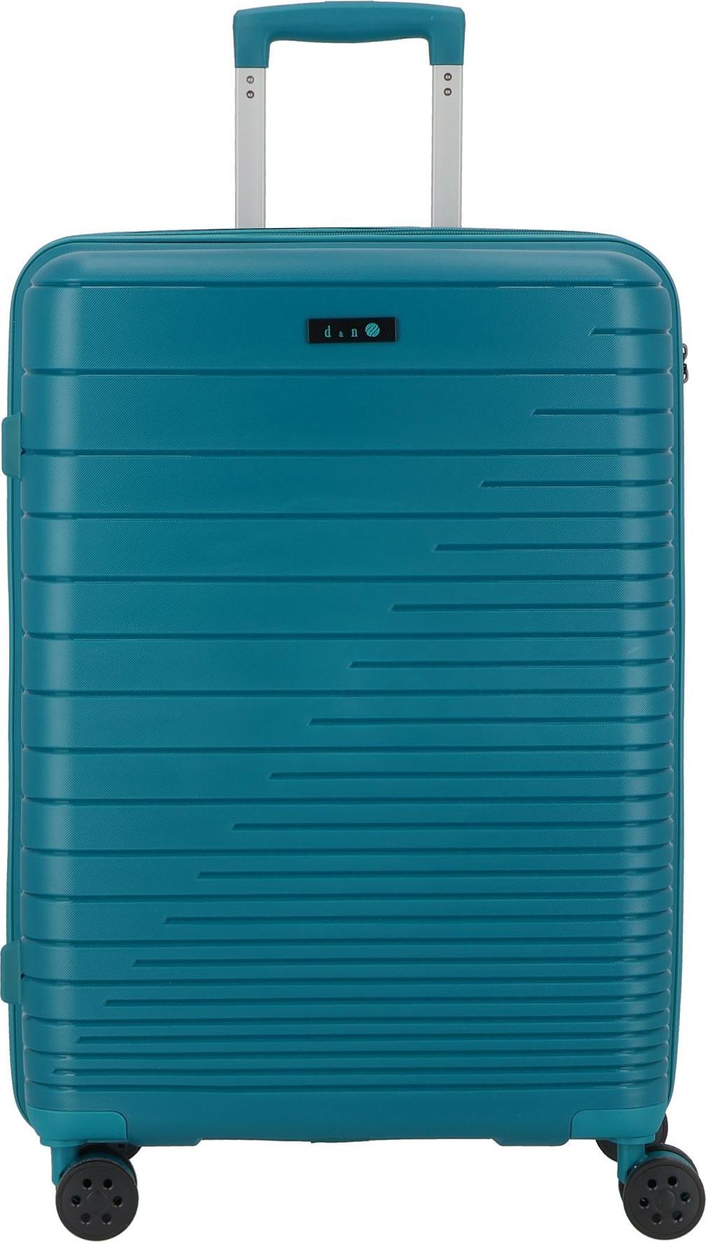 d & n lederwaren d&n Travel Line 4600 4 Rollen Trolley M 65 cm 4660-16
