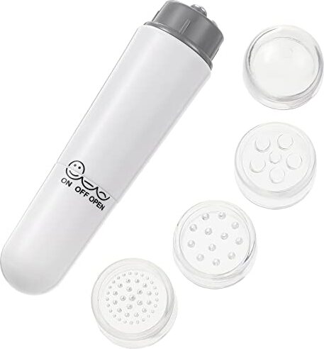 Healifty Heiligtes Gesichtsmassagegerät 4 in 1 elektrische Mini -Akupressurschmerzen (weiß) Mini-Akupressurschmerzen