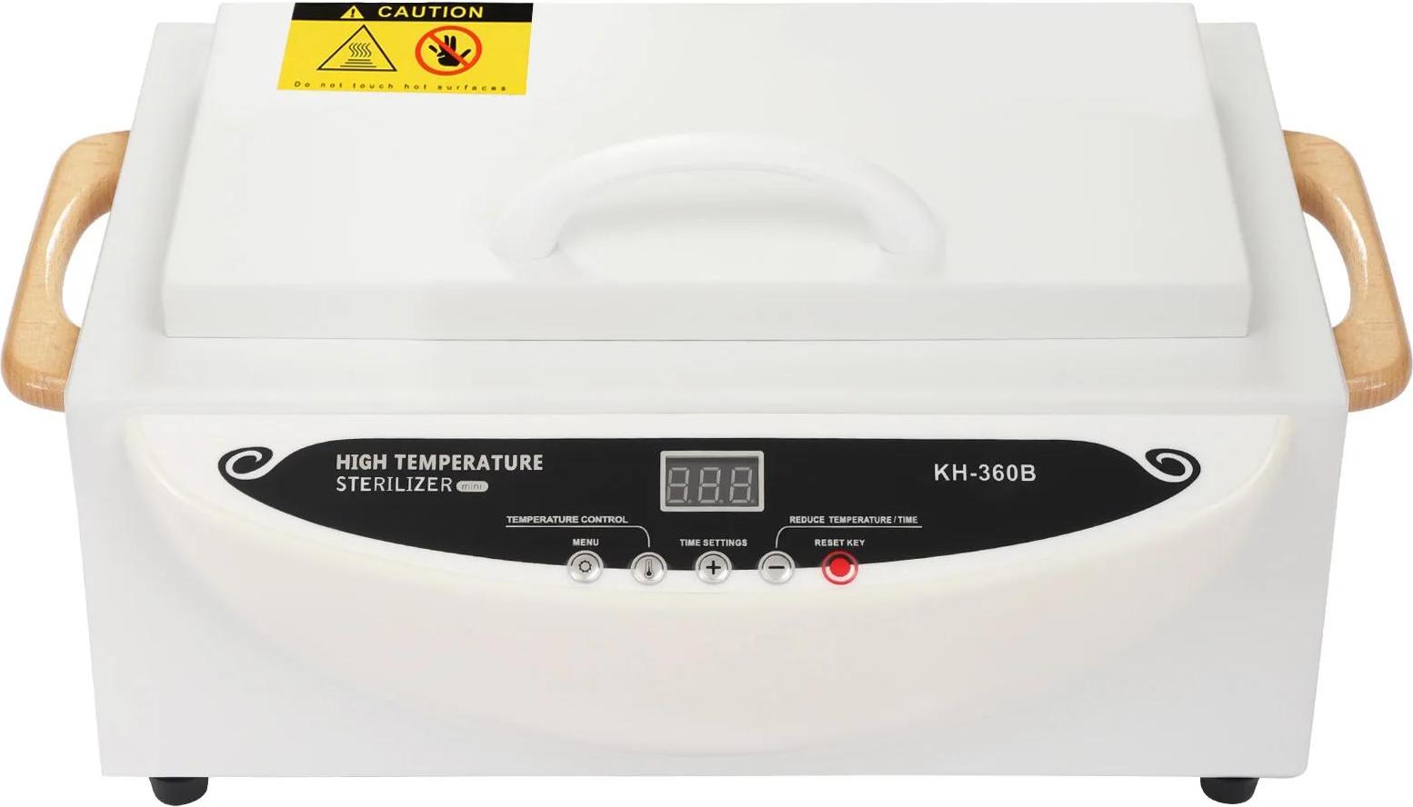 StarTech Heißluftsterilisator 500 W, 250°C Trockenhitze, für Nagelwerkzeuge, mit Timer, weiß 1005008408798113_12000044922663234