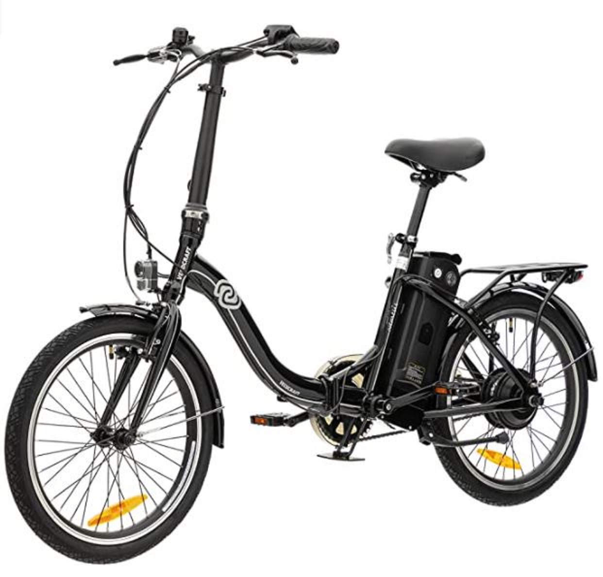 VecoCraft Nemesis City e-bike Skladací bicykel čierny 10,4 Ah