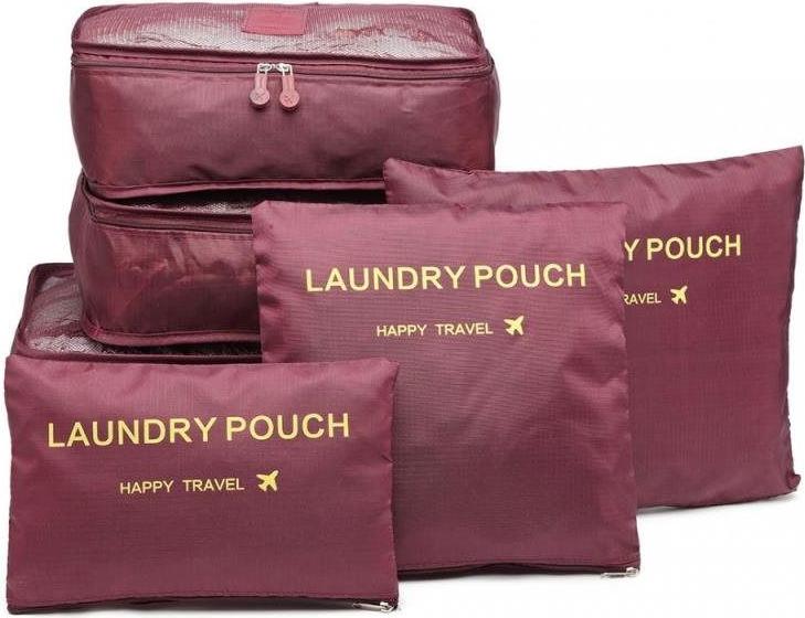 SADA Reiseveranstalter-Set burgunderrot ORG05