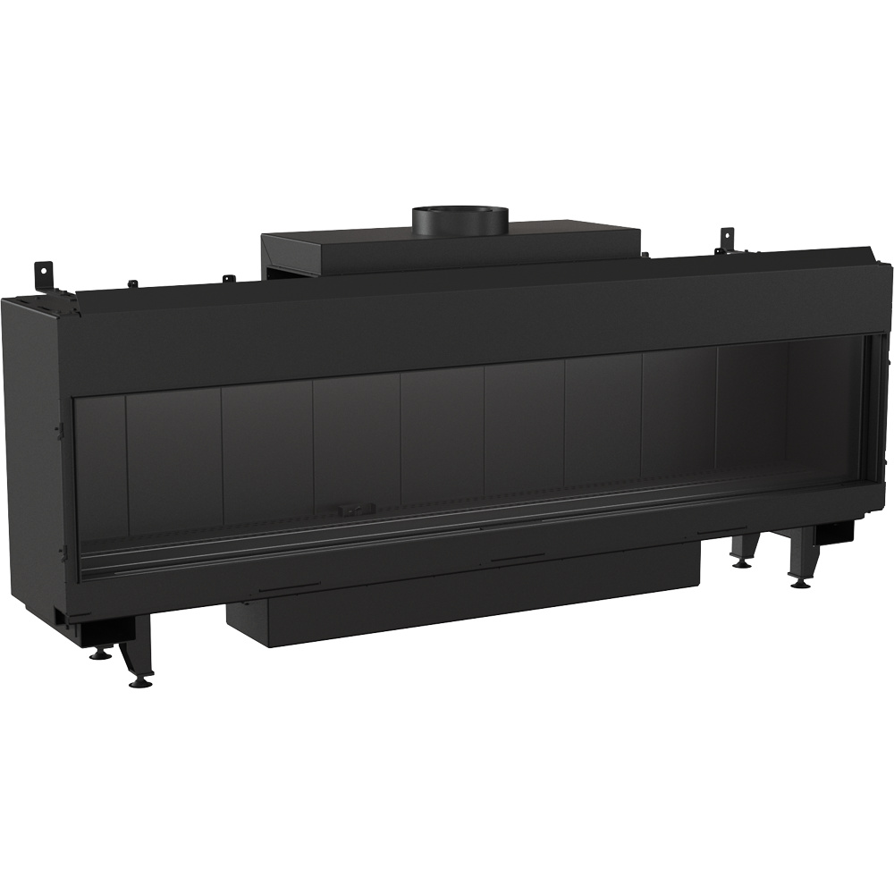 Plynový krb LEO 200 front Propán bután ∅ 130/200 14 kW