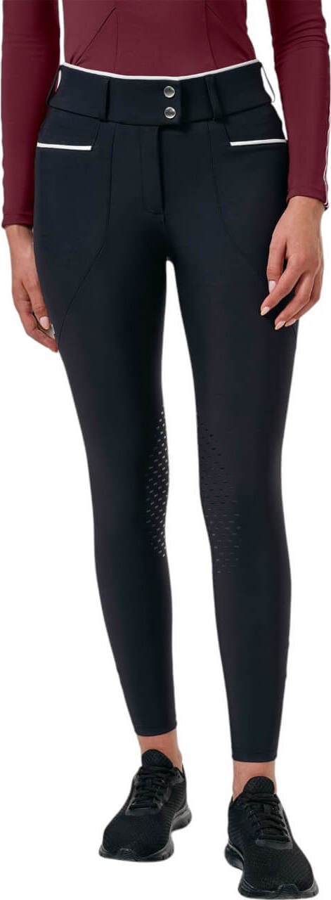 Equestrian Stockholm Reithose Damen Knee-Grip Airflow Luxe Damenreithose 32