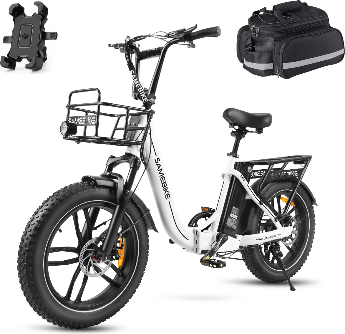Elektrické bicykle 20 palcov E Bike skladací bicykel pedelec 31Ah / 36V lítiová batéria | až 100 km, 250W zadný motor, trekking / mesto pedelec pre ženy a mužov