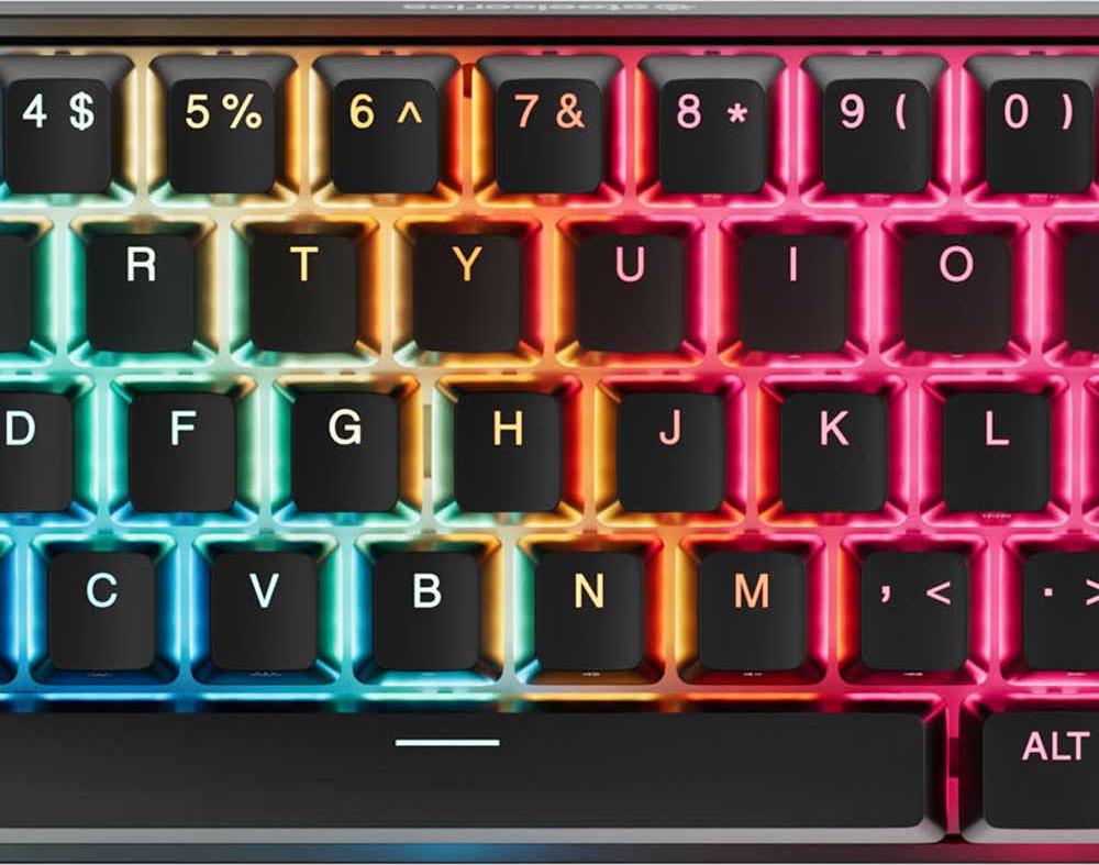 Apex Pro Gen 3 Mini (schwarz, DE-Layout, SteelSeries OmniPoint 3.0) 64916