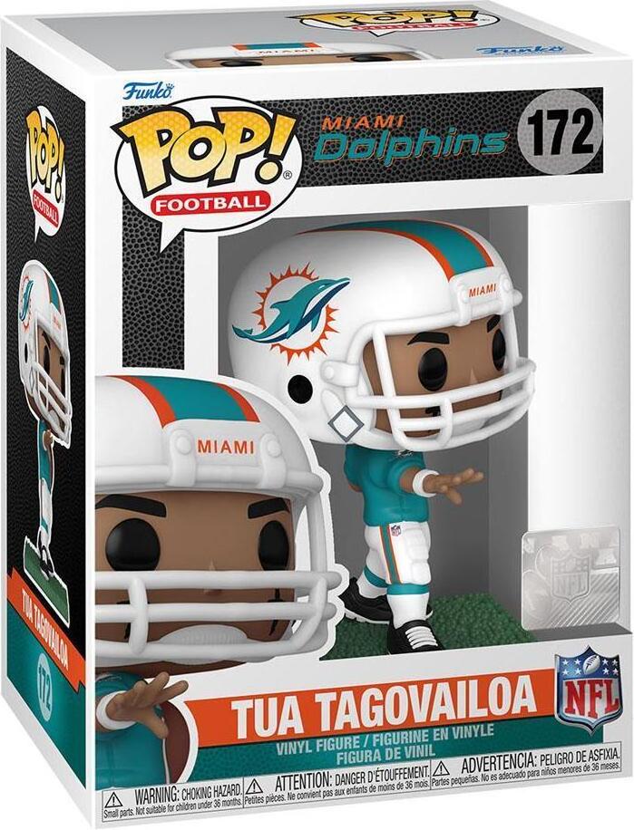 NFL Miami Dolphins - Tua Tagovailoa 172 - Funko Pop! Vinyl Figur 65687