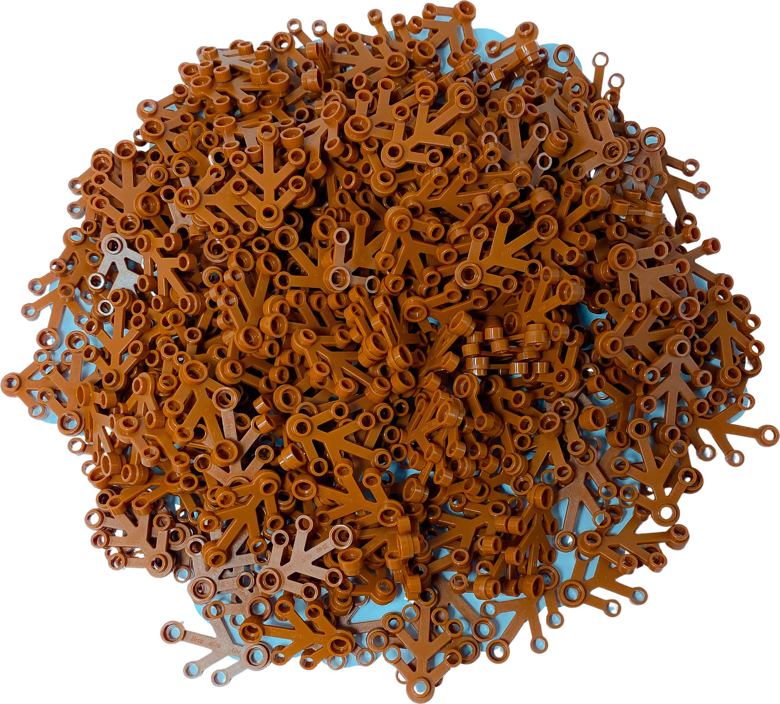 LEGO® 4x3 Blätter Zweige Laub Grünzeug Pflanze Dunkelorange - 2417 NEU! Menge 25x