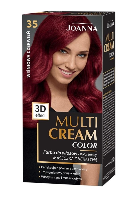 Joanna Multi Cream 35 Cherry Red
