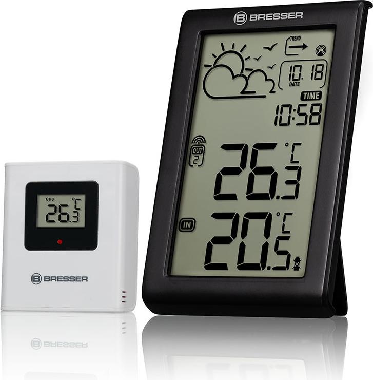 BRESSER Wetterstation Temp W mit DCF-Funksignal 7004210