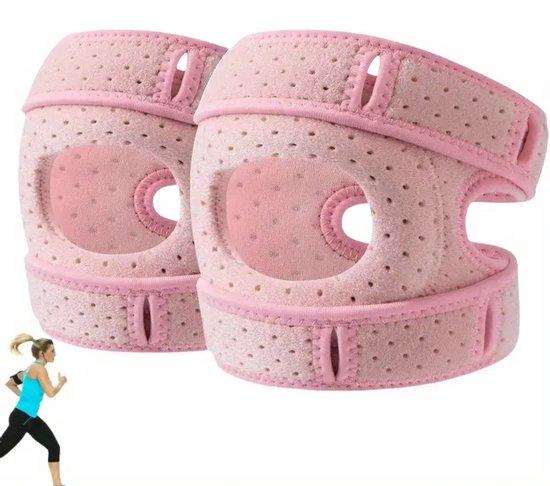 OEM Sportkniebeschermers für Laufsport, 2er Set, Kniebeschutz für Joggen und Springen, für Sportler, Tennis, Sommer, Mädchen, rosa 2026