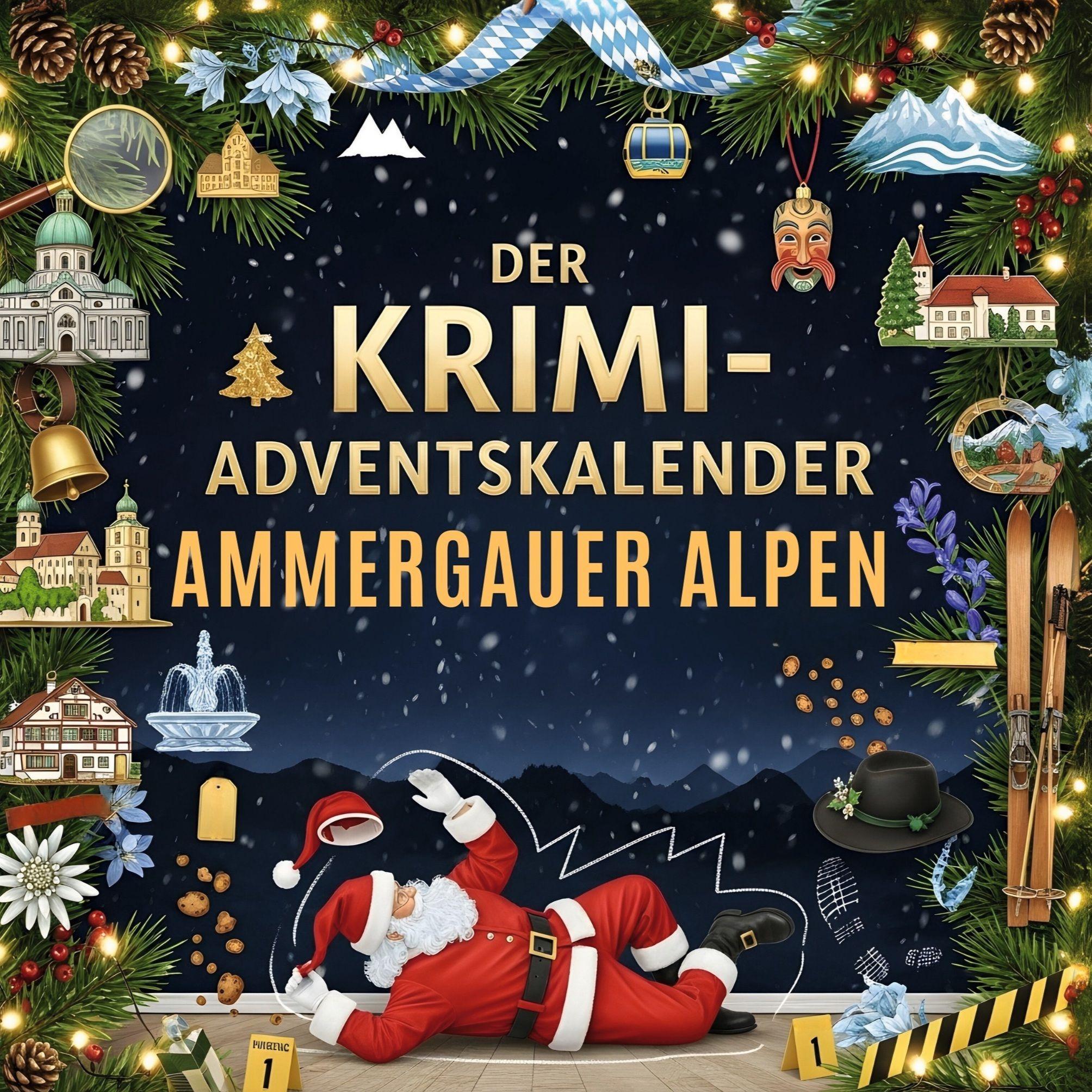 Sonstige Verlage Der Krimi-Adventskalender Ammergauer Alpen