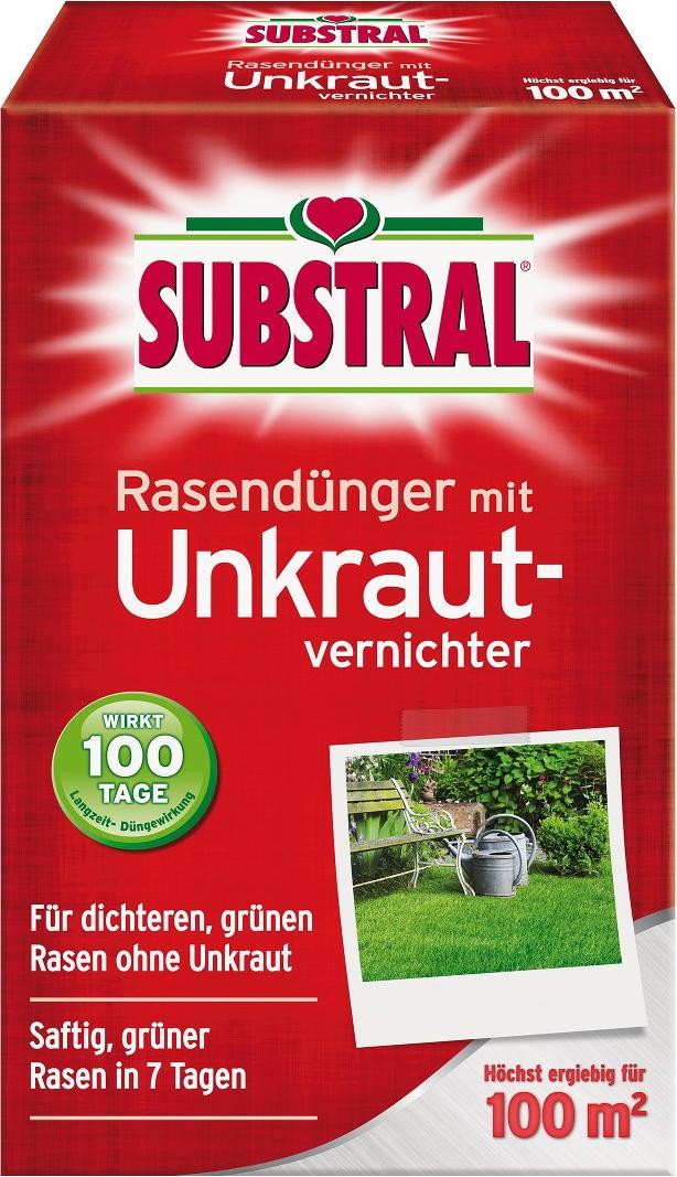 Substral Rasen-Dünger mit Unkrautvernichter - 2 kg 8538