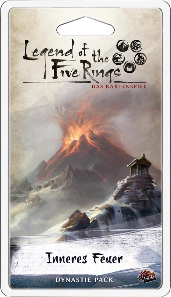Fantasy Flight Games L5R LCG: Inneres Feuer Dynastie-Pack (Elementar-3) - deutsch 102949