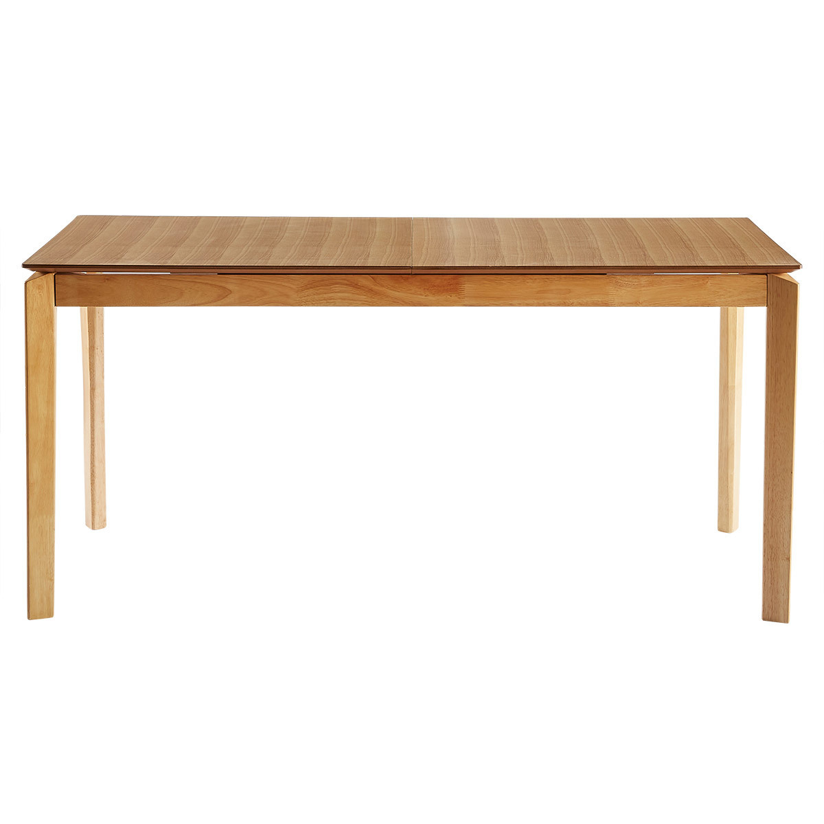 Miliboo - Ausziehbarer rechteckiger Esstisch Eschenholz B160-210 cm BONAVISTA
