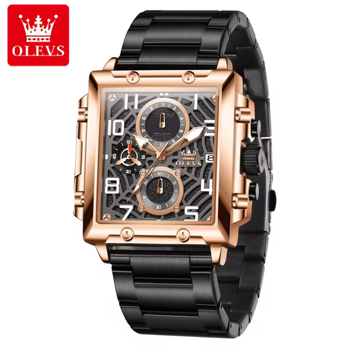 Huizhou Tengniu Trading Co., Ltd. OLEVS Quarzuhr Modell 2958 mit Chronograph und Sekundenzeiger