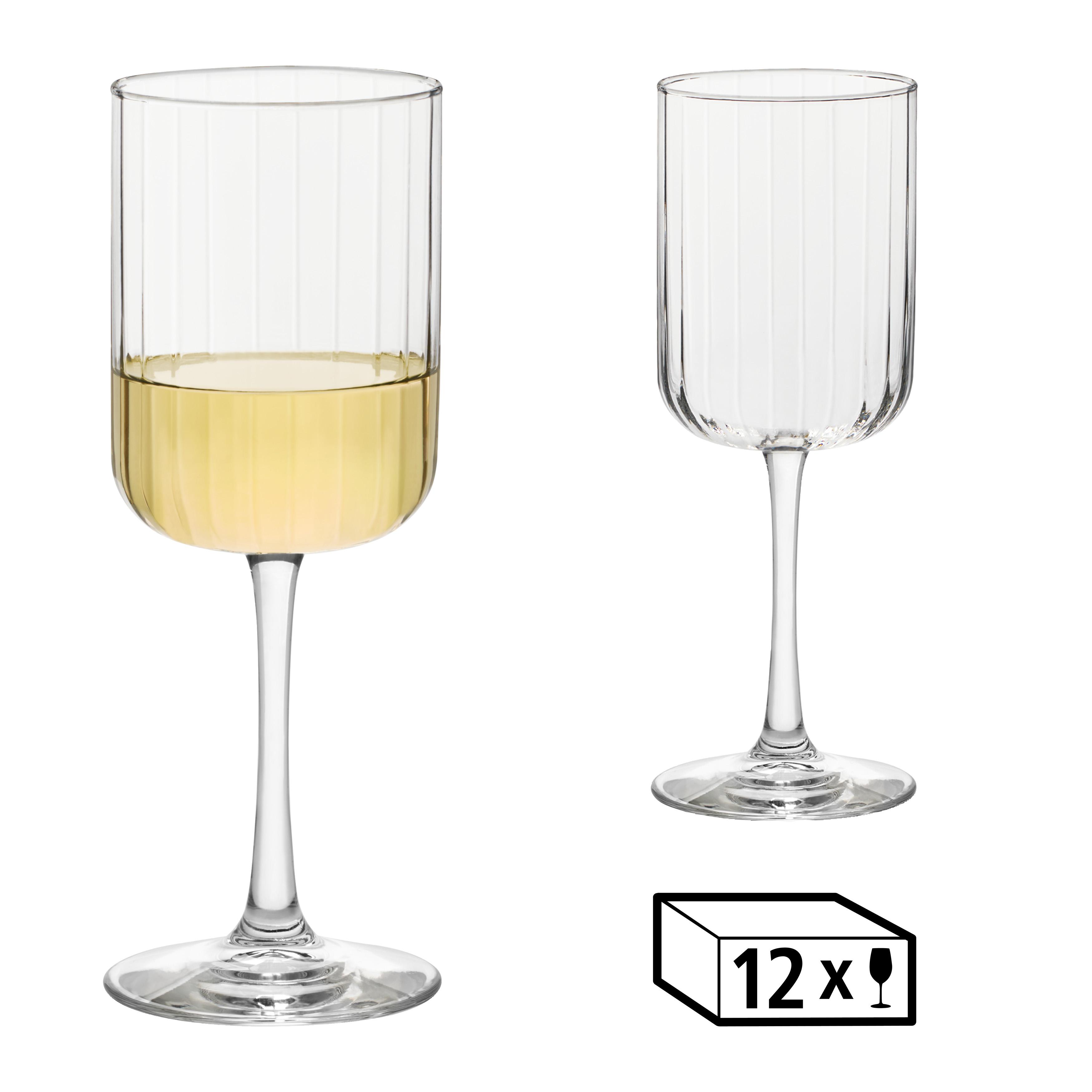 LIBBEY 70110 Weinglas "LINEAR" , 399 ml, 12er Set