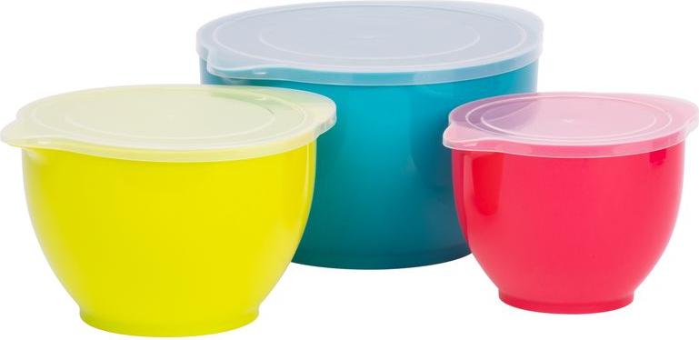 Schüssel MagicHome, Salatschüssel, 1200/2000/3400 ml, Set 3 Stk.