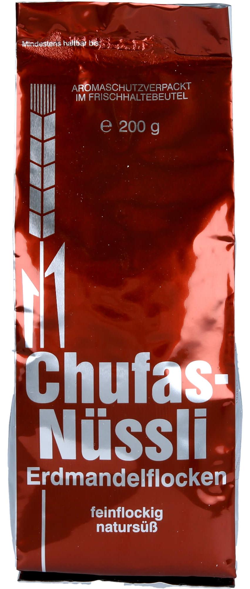 HABEL Getreideflocken Inh. Heinrich Habel Chufas-Nüssli Erdmandelflocken, 200 g Flocken 02762926