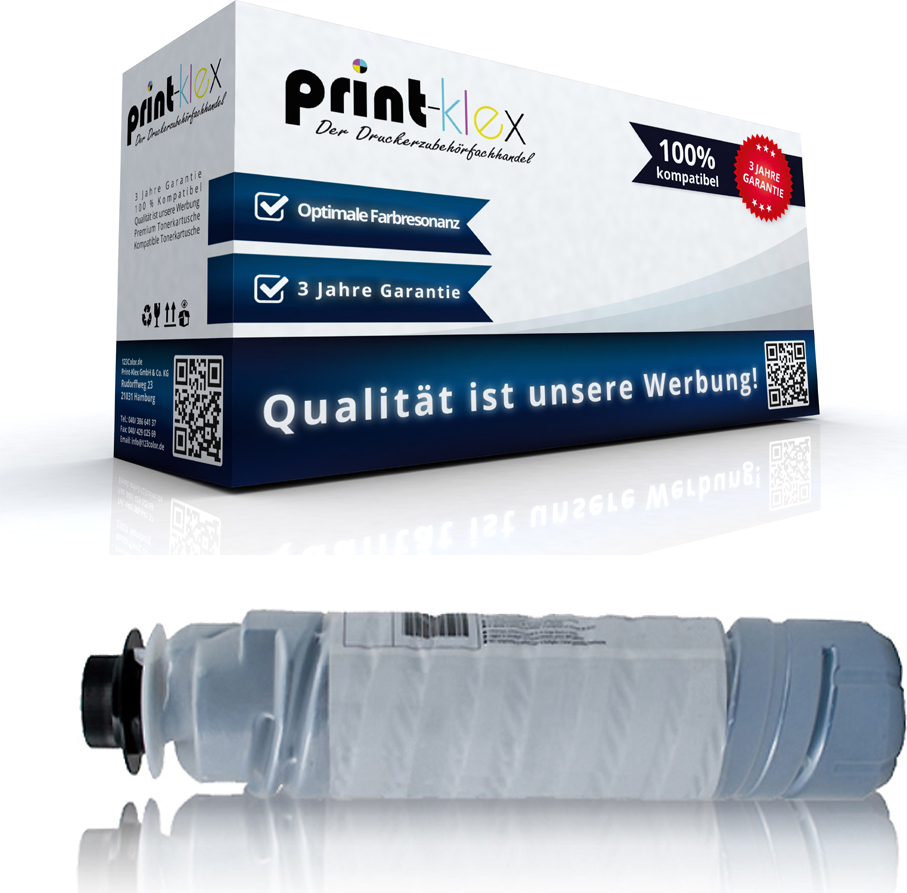 Print-Klex GmbH & Co.KG Kompatible Tonerkartusche für NRG Docustation DSM 651 Docustation DSM 660 Docustation DSM 675 Docustation DSM 775 TYPE6210D 885394 TYPE 6210D Typ 6210D TYPE 6210 - Eco Plus Serie AMH-TYPE6210D-A24