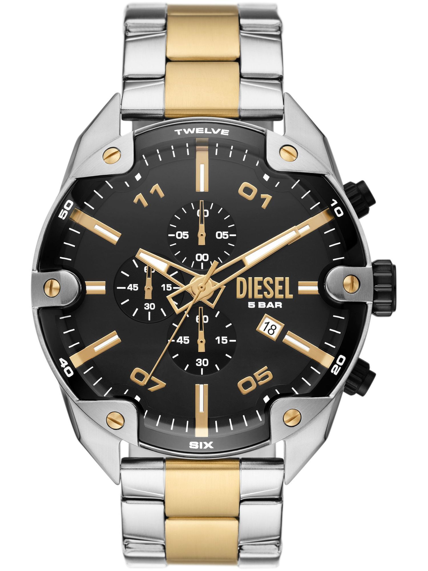 Pánske hodinky Diesel Spiked Chronograph