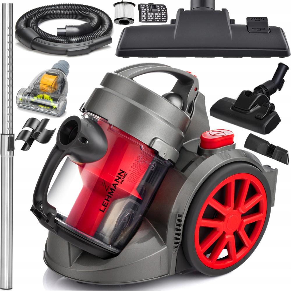 Bezvreckový Cyklónový Vysávač 4000W S Turbo Kefou, Hepa Filter
