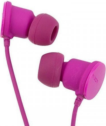 Slúchadlá Nixon Wire P Shocking Pink,