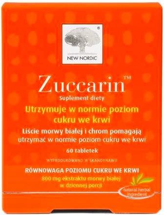 Zuccarin weiße Maulbeere, Abnehmzuckerspiegel, New Nordic, 60 Tabletten