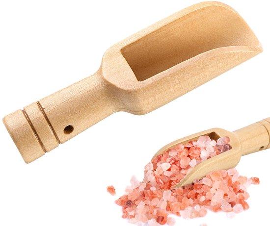 OEM Mini Holz Löffel, Bambus Zuckerschöpfersatz, Zuckerschöpfer, kleine Löffel, Waschmittel Löffel für Salz, Honig, Gewürze, Löffel, Zucker, Eis, Puder, Chili Puder, Kaffeebohnen mit Löchern, 7.9 2026