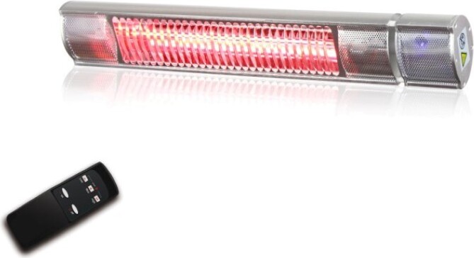 INFRALOGIC HeizMeister RC 1 x 2000W 3016 IP 65 alu poliert -Ausstellungsmuster-