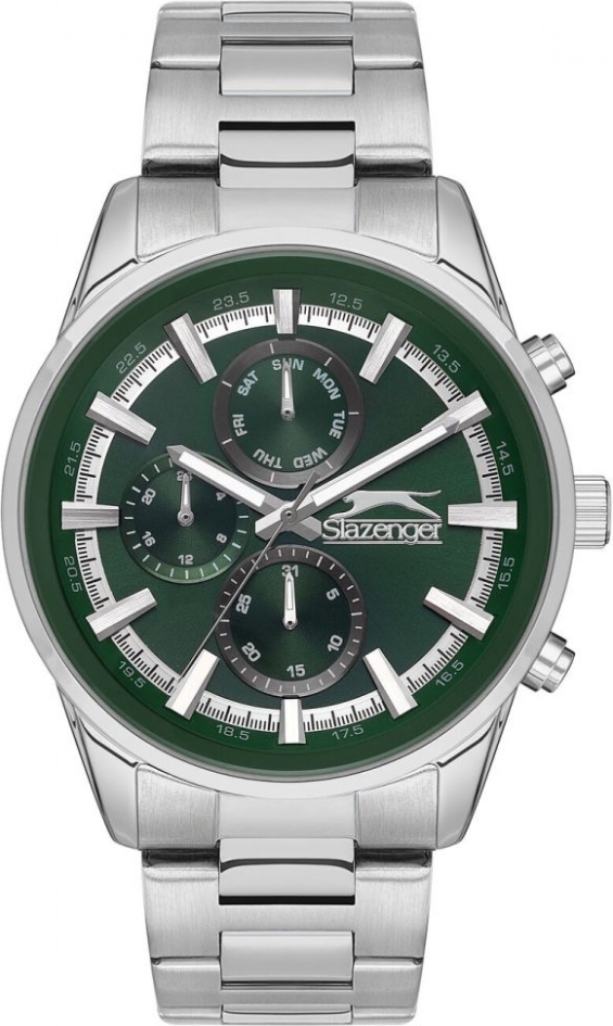 Herrenuhr SLAZENGER SL.09.2242.2.05 in Grün - Modegeschenk