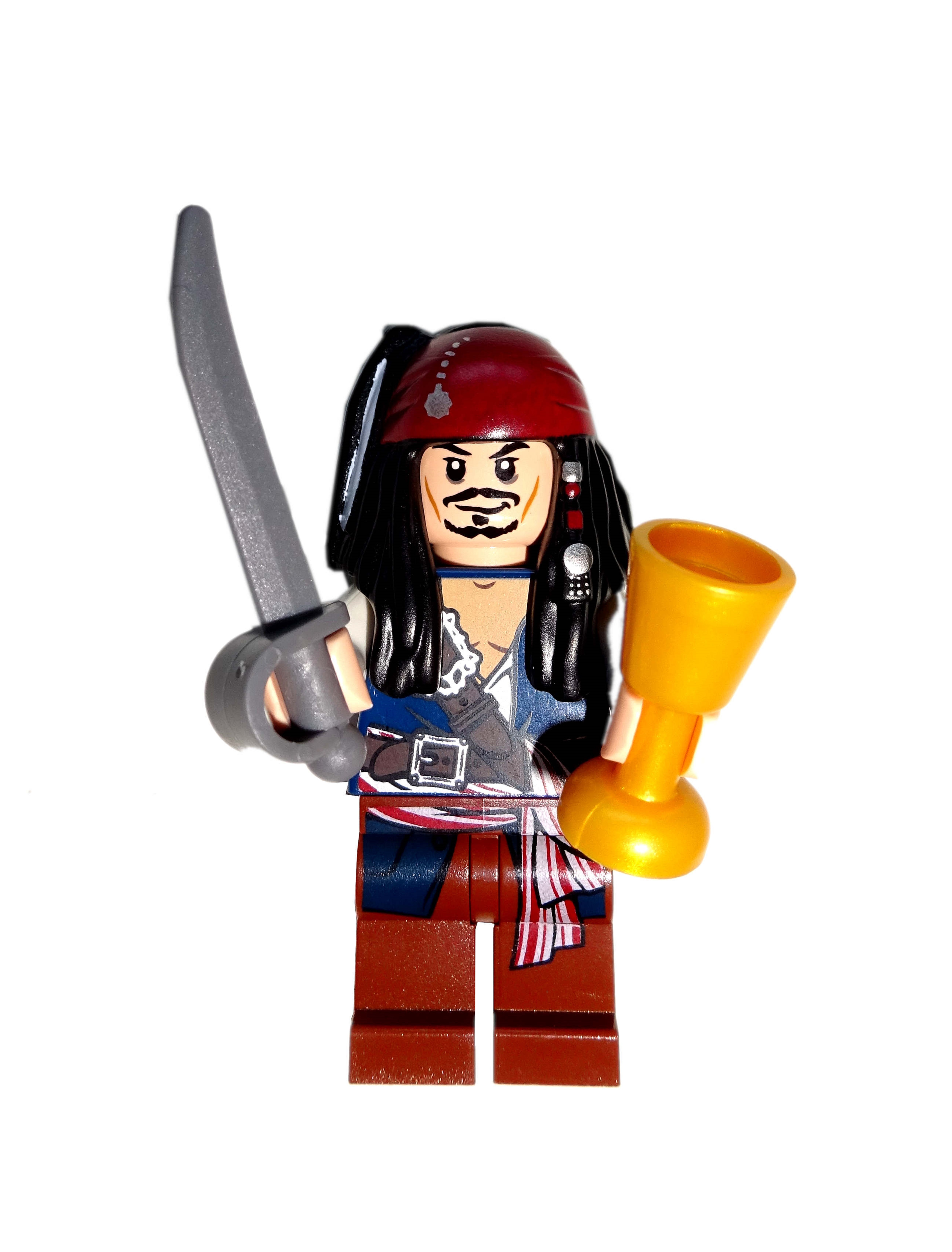 LEGO Piráti z Karibiku Figúrka kapitána Jacka Sparrowa