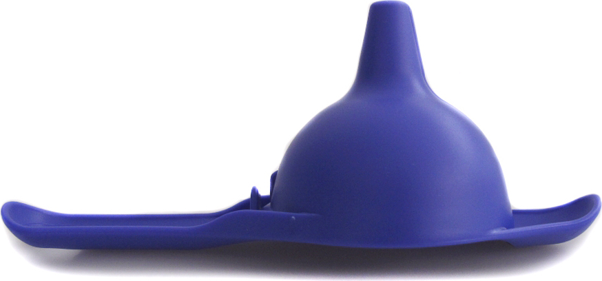 Tupperware Piccolo Imbuto Per Cucina Blu/Viola - Adatto A Destri E Mancini - Lavabile In Lavastoviglie