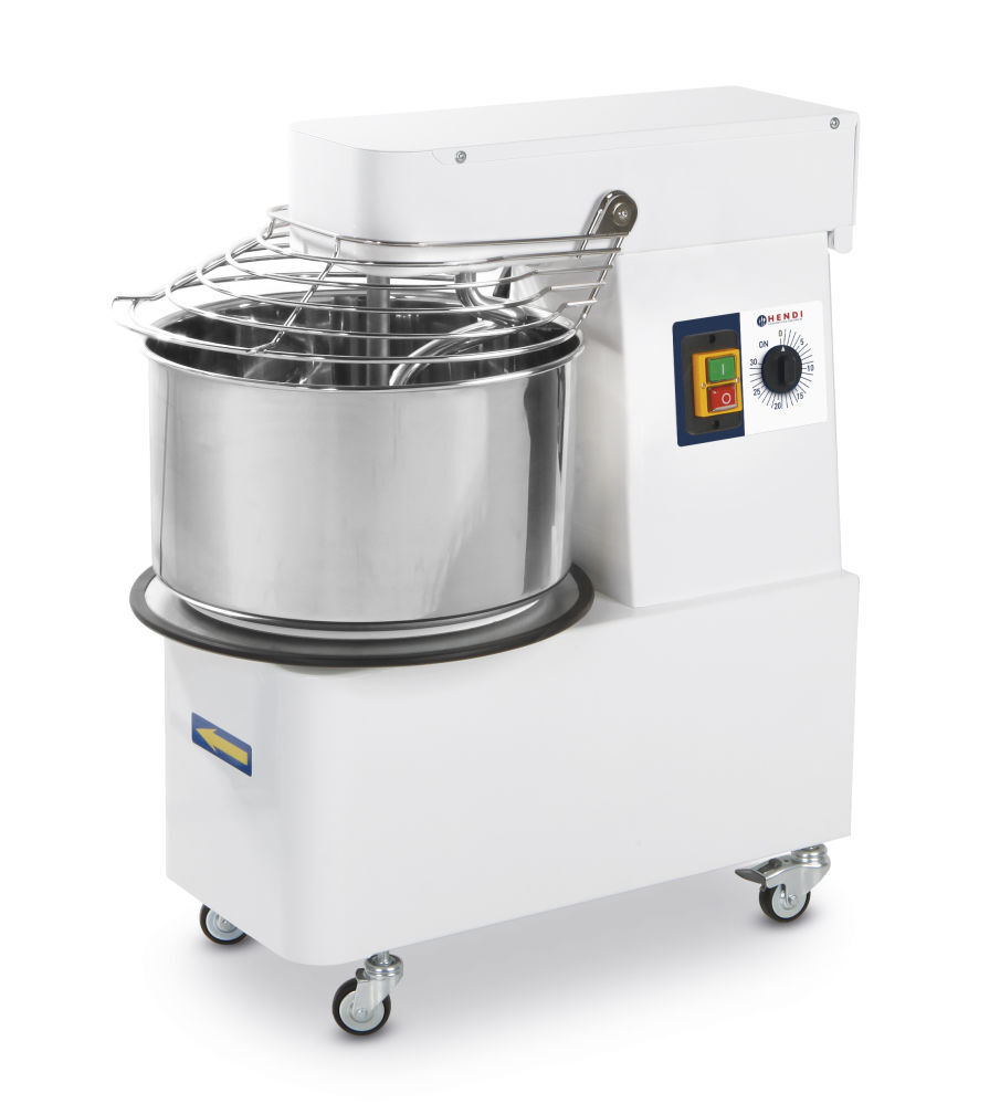 HENDI špirálový mixér s pevnou hlavou a miskou, 35 kg/h, 10 l, 230V/370W, 240x590x(H)575mm
