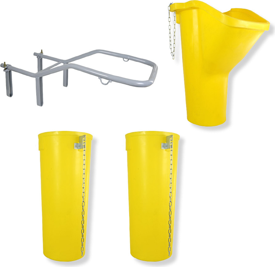 Profi Bauschuttrutsche Schuttrutsche Schuttrutschen Schuttrohr SET (4-tlg 3 m)