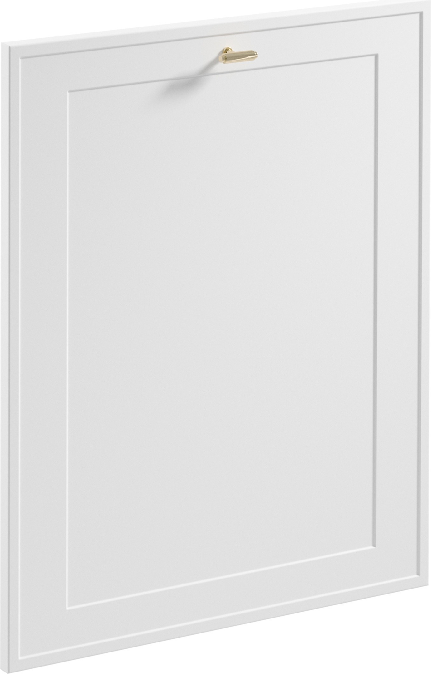 Gala Frontblende 60 cm Küchenblende Küchenblock, Sorento D60FZW Weiß