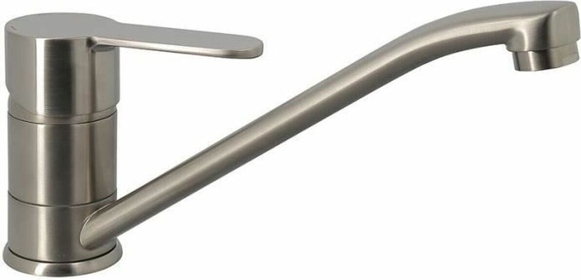 Küchenarmatur Rousseau BORN NF Grau Edelstahl