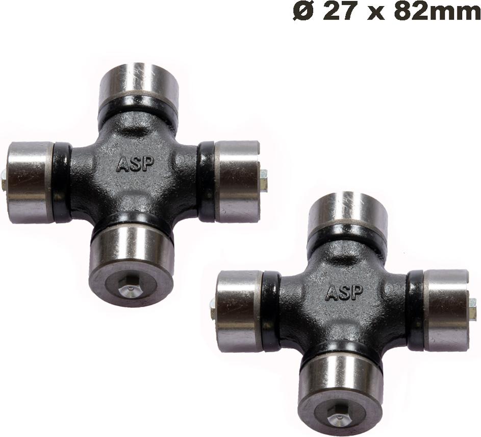 ASP-Eberle 2x Kreuzgelenke Kardanwelle Kardan Gelenke Jeep CJ 55-86 20049