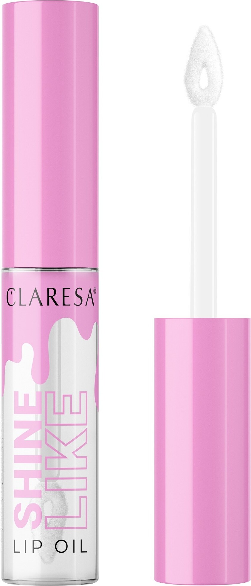 Claresa Lippenöl Glanz & Pflege 03 Himbeere, 8,2 ml - Für Strahlende und Gepflegte Lippen