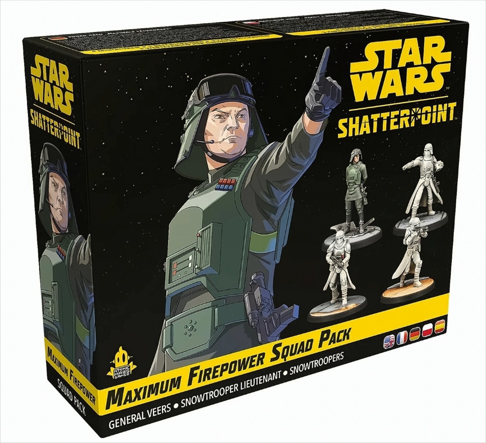 Atomic Mass Games Star Wars: Shatterpoint – „Maximum Firepower“-Trupp-Paket AMG-SWP46