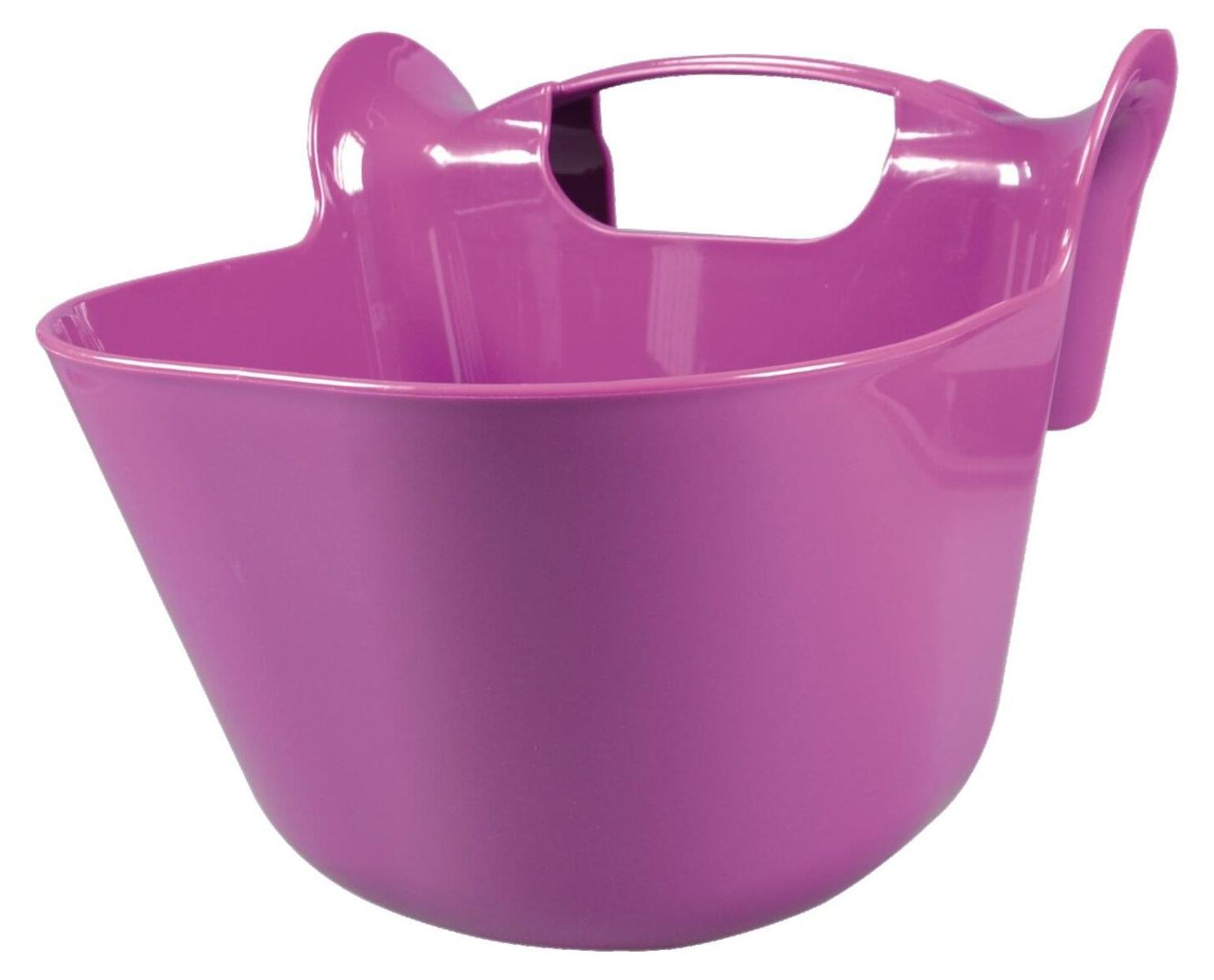 Horizont Group Tragbare Turnier-Futterkrippe | (13,5 L) || lila HZ960