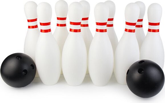 Crrynuo Kinder Bowling Set, mit 10 Bowlingkugeln und 2 Bällen, Indoor und Outdoor Spielzeug für Kinder, Jungen und Mädchen KAU-LR-UN-CPK-PH-20250514-9
