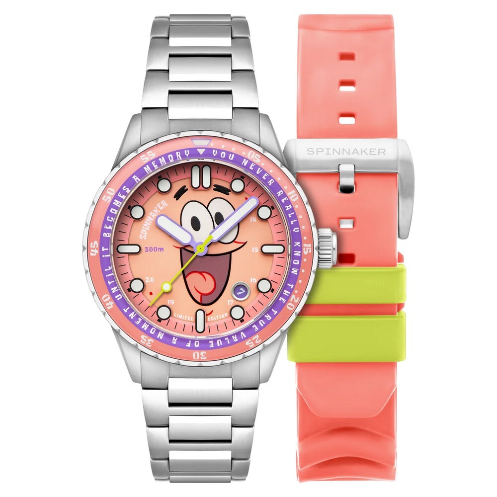 Spinnaker - SP-5138-22 - Náramkové hodinky - Pánske - Automatické - Spongebob Squarepants 25th Ltd Edt