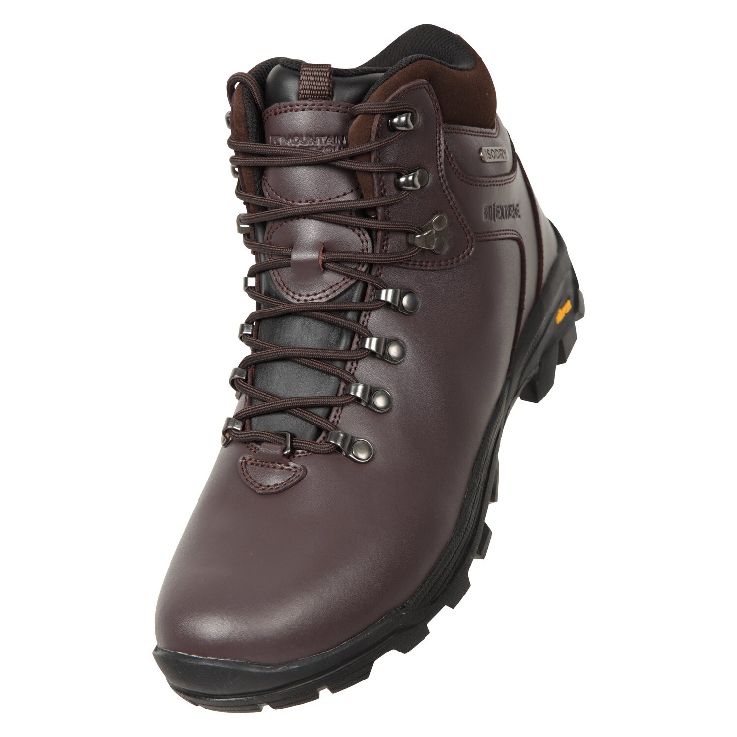 Mountain Warehouse - Pánske turistické topánky "Latitude Extreme", kožené MW1792 (40 EU) (Brown)
