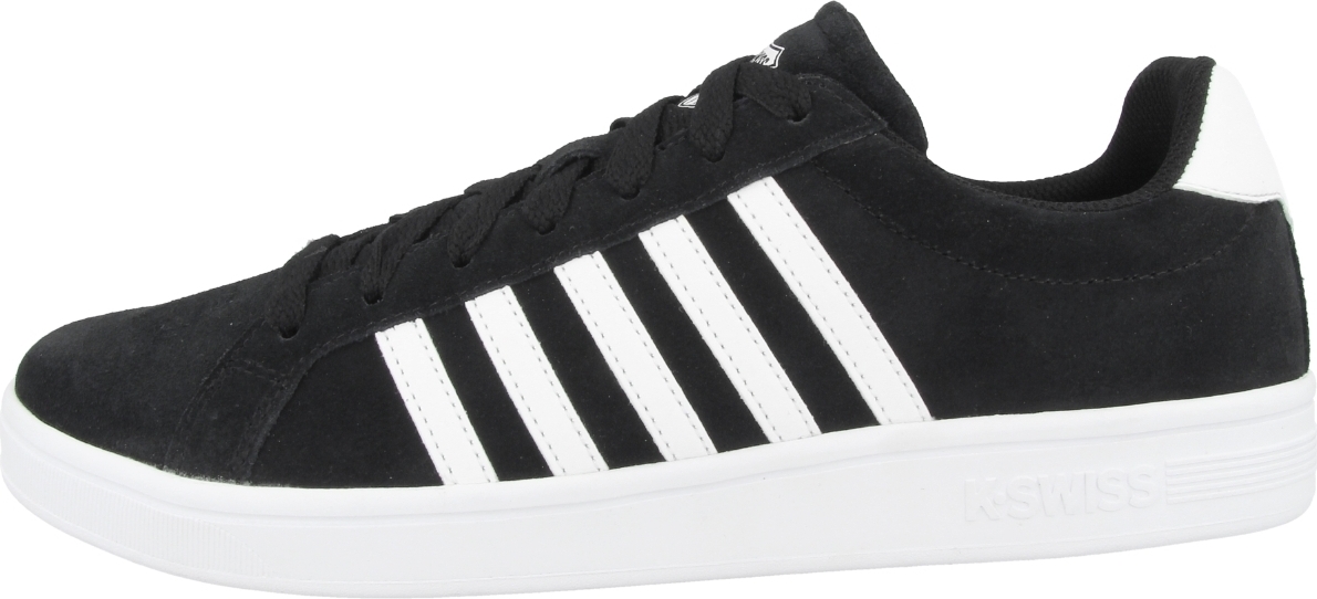 K-Swiss Court Tiebreak SDE - Pánske tenisky Kožené topánky Black 07012-002-M ORIGINAL