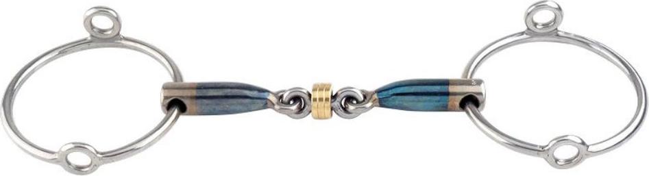 Trust Sweet Iron Aufziehtrense Brass Rings 16mm TRU-E27142-L050-145